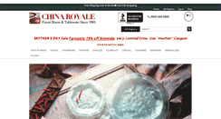 Desktop Screenshot of chinaroyale.com